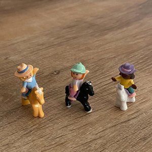 Polly Pocket - Vintage 90s Happy Horses Pet Collection - complete set!